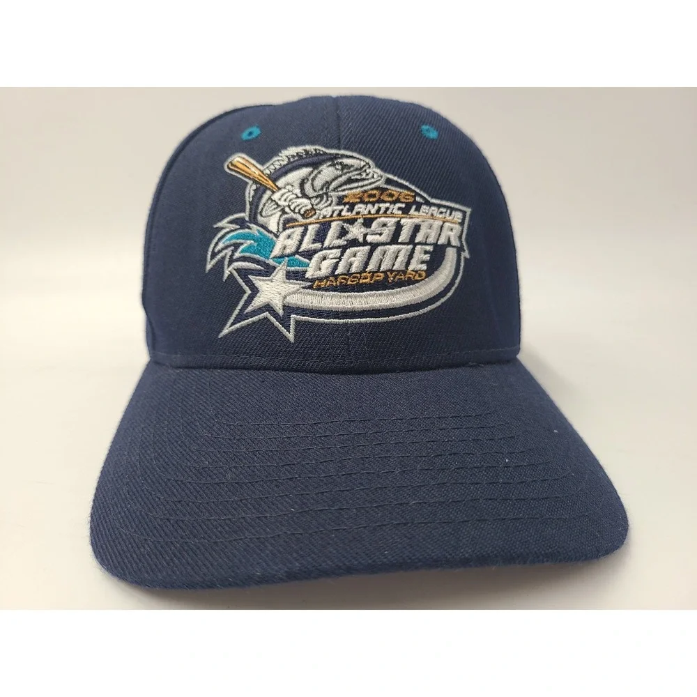 Vtg‎ Bridgeport Bluefish 2006 Atlantic League All Star Game Hat Cap Defunct ALPB